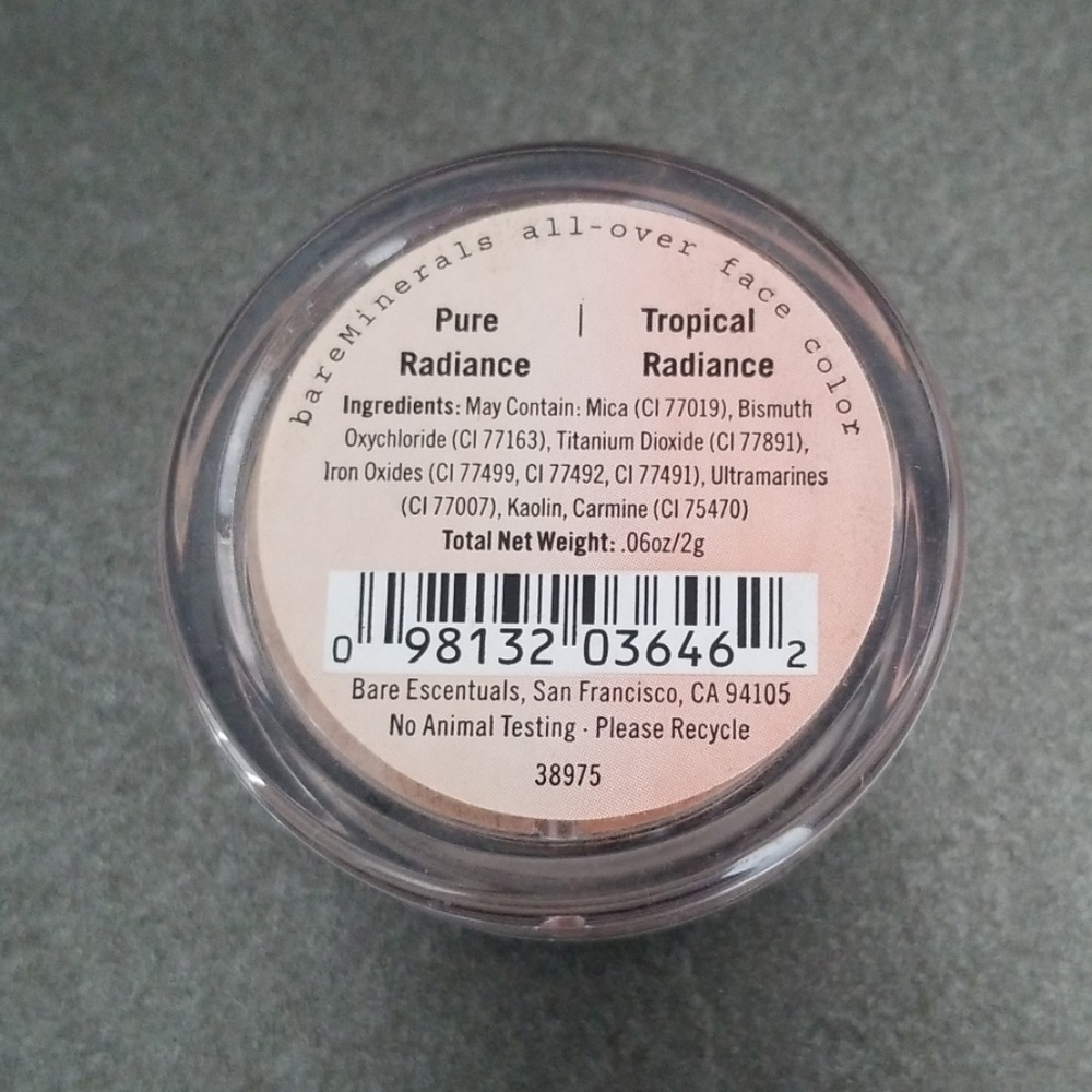bareMinerals pure/tropical radiance duo